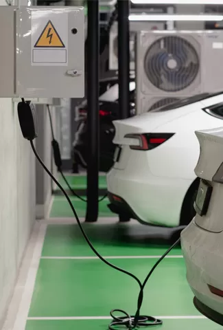Borne de recharge résidentielle pour véhicule électrique