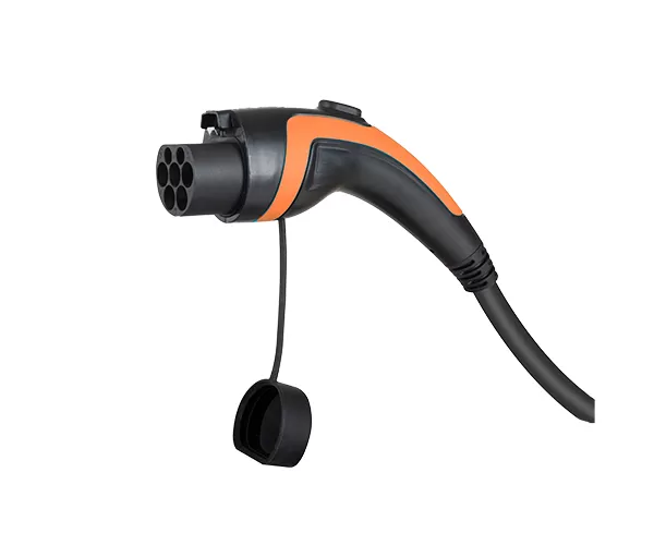Connecteur de charge EV droit AC GB/T (fiche d'alimentation côté borne)