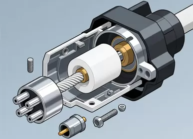 Structure, composition, norme et application du connecteur haute tension pour les nouvelles énergies